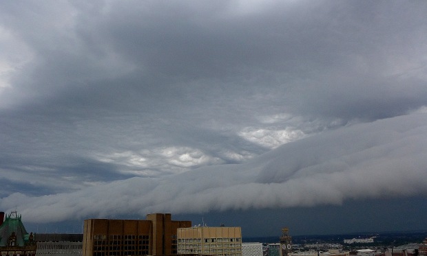 Baltimore clouds, May 27th 2014