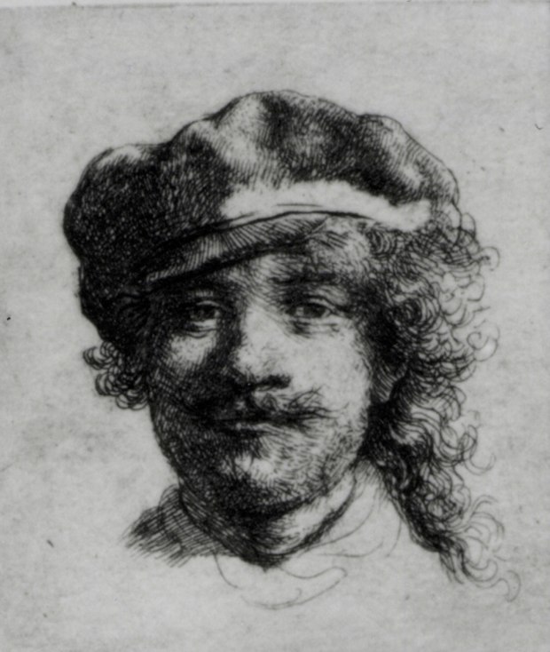 4. Rembrandt, PORTRAIT OF THE ARTIST AS A YOUNG MAN